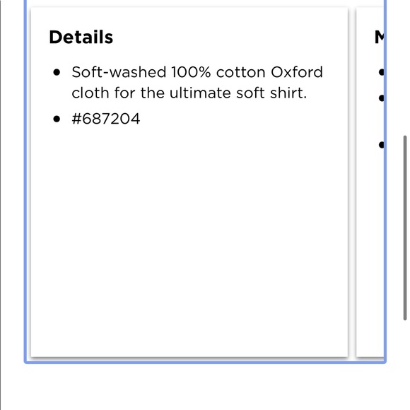 *NWT* Old Navy Oxford Long-Sleeve, 5T - Picture 6 of 7